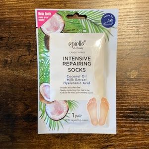 {Epielle} Intensive Repairing Socks Coconut Oil Milk Extract Hyaluronic Acid